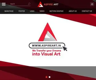 Aspireart.in(التصميم) Screenshot