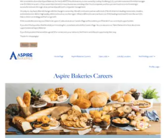 Aspirebakeriescareers.com(Aspire Bakeries Careers) Screenshot