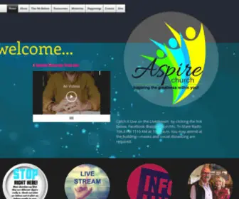 Aspirechurch.tv(Aspire-church) Screenshot