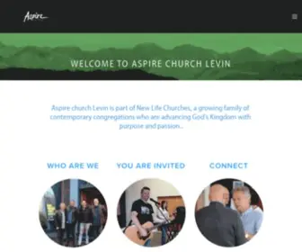 Aspirechurchlevin.co.nz(Aspire Church Levin) Screenshot