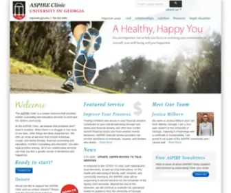 Aspireclinic.org(The ASPIRE Clinic) Screenshot