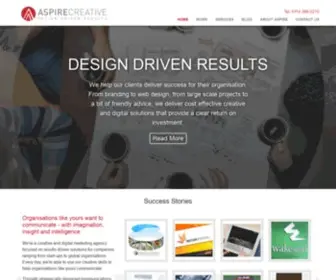 Aspirecreative.co.uk(Aspire Creative) Screenshot