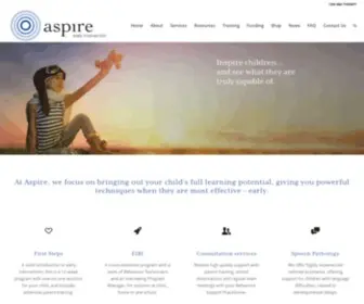 Aspireearlyintervention.com(ABA Therapy Sydney) Screenshot