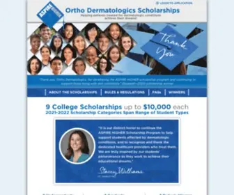 Aspirehigherscholarships.com(Aspirehigherscholarships) Screenshot