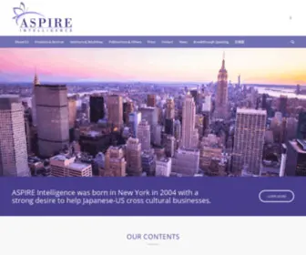 Aspireintelligence.com(アスパイア) Screenshot