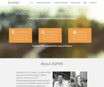 Aspiremedicalstaffing.com(Aspire Medical StaffingAspire Medical Staffing) Screenshot