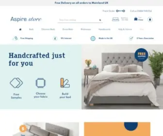 Aspirestore.co.uk(Quality Beds) Screenshot
