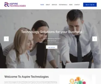 AspiretechnologiespVTLTD.in(Aspire Technologies) Screenshot