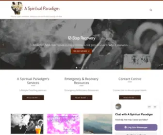 Aspiritualparadigm.com(A Spiritual Paradigm) Screenshot