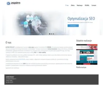 Aspiroproject.pl(ASPIRO Project) Screenshot