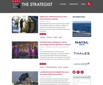 Aspistrategist.org.au(The Strategist) Screenshot