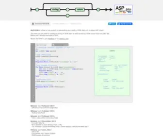 Aspjson.com(Classic ASP JSON Class) Screenshot