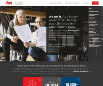 ASPN.com(Specialty Insurance Programs) Screenshot