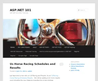 Aspnet101.com(ASP.NET 101) Screenshot