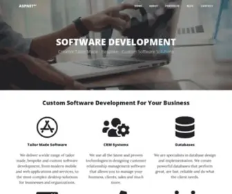 Aspneter.com(Tailor Made) Screenshot