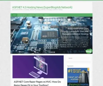 Aspnethostingnews.com(ASP.NET 4.5 Hosting News (SuperBlogAds Network)) Screenshot