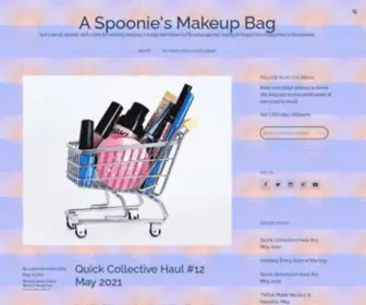 Aspooniesmakeupbag.com(Just a nerdy spoonie with a love for makeup wanting to bring awareness to Fibromyalgia and hoping to bring a bit of happiness to the masses) Screenshot