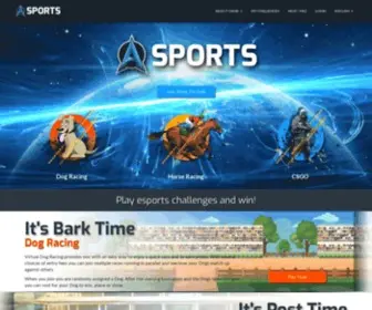 Asports.net(Play to win) Screenshot