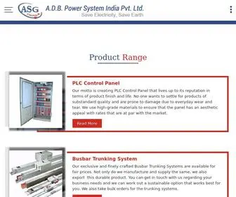 Aspowersystem.in(Electronic Distribution Control Panels manufacturers) Screenshot