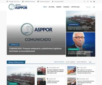 Asppor.org.pe(Asociación) Screenshot