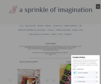 Asprinkleofimagination.com(UK Art Journalling) Screenshot