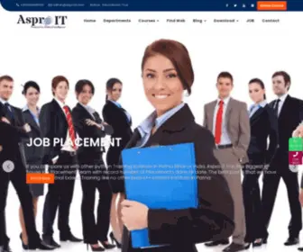 Asproit.com(IT Services & Training Center) Screenshot