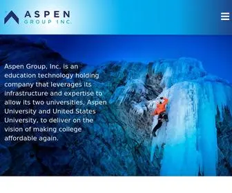 Aspu.com(Aspen Group) Screenshot