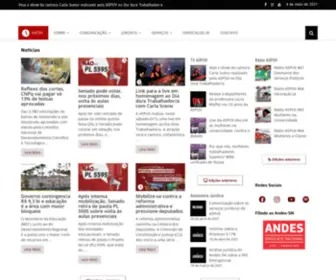 Aspuv.org.br(Início) Screenshot