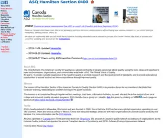 AsqHamilton.com(ASQ Hamilton) Screenshot