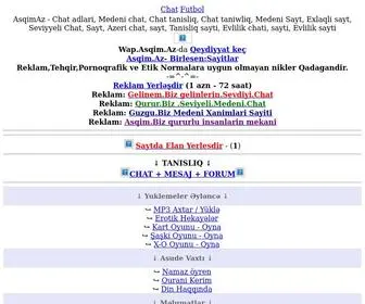 Asqim.az(Wap) Screenshot