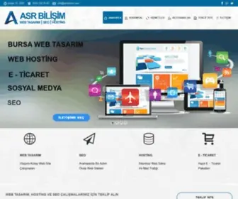 Asrbilisim.com(Bursa Web Tasar) Screenshot