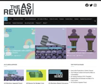 Asreview.org(Student Written) Screenshot