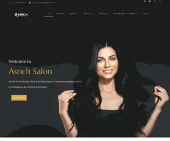 Asrichsalon.in(Asrich Salon) Screenshot