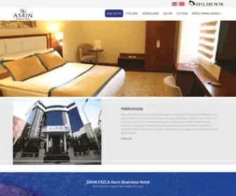 Asrinbusinesshotel.com.tr(Asrın) Screenshot