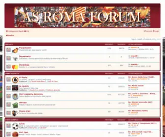 Asromaforum.it(AS Roma Forum) Screenshot