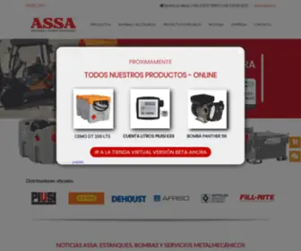 Assa.cl(ASSA Ingeniería) Screenshot