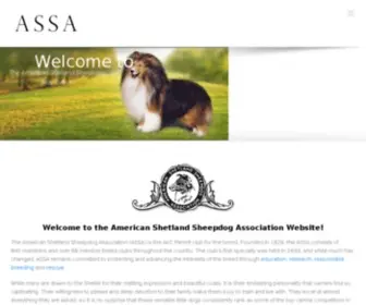 Assa.org(American Shetland Sheepdog Association) Screenshot