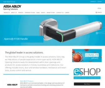 Assaabloy.com.au(Creating access with ASSA ABLOY) Screenshot
