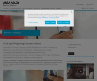 Assaabloy.com.pl(ASSA ABLOY) Screenshot