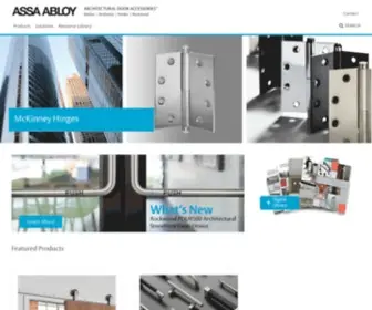 Assaabloydooraccessories.us(ASSA ABLOY) Screenshot