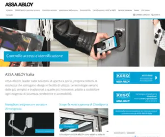 Assaabloy.it(ASSA ABLOY) Screenshot