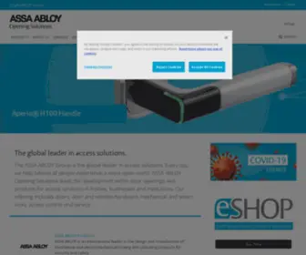 Assaabloyopeningsolutions.com.au(ASSA ABLOY Opening Solutions Australia) Screenshot