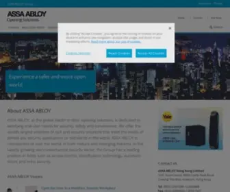 Assaabloyopeningsolutions.com.hk(ASSA ABLOY) Screenshot