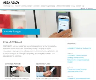 Assaabloy.pl(Twórz dostęp z ASSA ABLOY) Screenshot