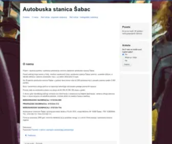 Assabac.co.rs(O nama) Screenshot