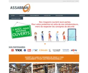 Assabban.be(Assabban Accueil) Screenshot