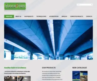 Assaflex.co.uk(Assaflex Bridge expansion Joint System) Screenshot