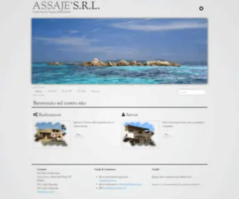 Assaje.com(Benvenuto sul nostro sito) Screenshot