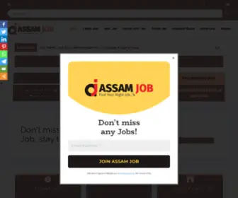 Assam-Job.com(Assam Job) Screenshot