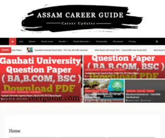 Assamcareerguide.com(Assam Career Guide) Screenshot